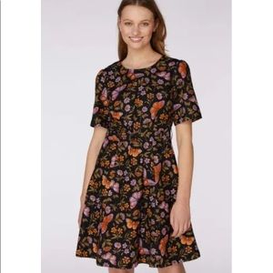 Princess Highway Babette Butterfly Dress in Black